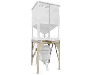 59" TALL STAND FOR 4,400# ABRASIVE HOPPER