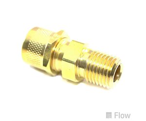 ***ADAPTER, COMPR,HEX, 3 / 8, 1 / 4NPT FLOW# A-00592-12