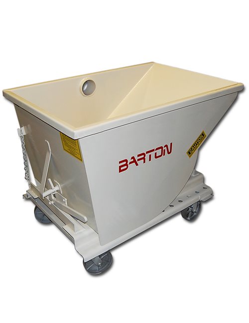 BART 3 / 4 YARD TIP HOPPER WITH DISCHARGE SPOUT