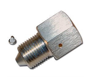 SHORT STOP FILTER ASSEMBLY 3 / 8"M 3 / 8"F