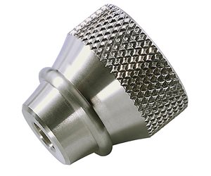 TRIDENT 2 & 4 CLAMPING COLLET NUT FOR USE W / SPRAY SHIELD