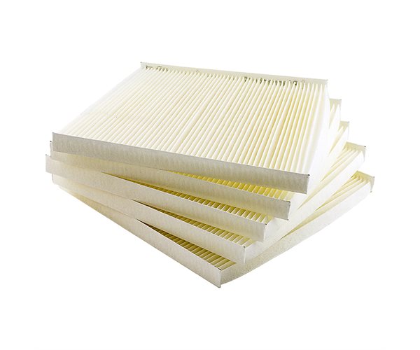 FLUTED AIR FILTER 8" X 8", 5PACK; OMAX 203739