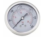 PRESSURE GAUGE,  2 1 / 2 ", 0-300 PSI; OMAX #203946