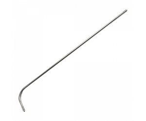 L-BEND NIPPLE 3 / 8" OD X 0.125" ID X 24.5", OMAX #302241