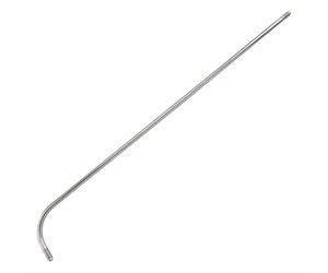 L-BEND NIPPLE 3 / 8"OD X .125"ID X 24.5", OMAX #307095