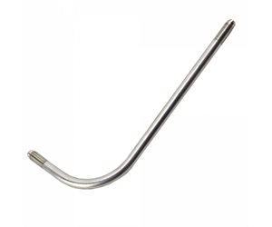 ENDUROMAX L-BEND NIPPLE 3 / 8"OD X .125"ID X 8",, OMAX #307946