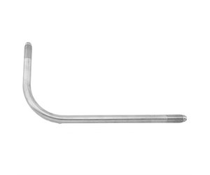 L-BEND NIPPLE 3 / 8" X .125"ID X 7.28", OMAX #314380