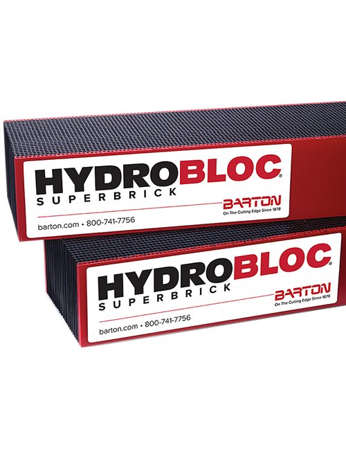 HYDROBLOC WATERJET BRICK 3.85" X 6" X 48" "WELDED & SCREWED"