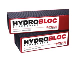 HYDROBLOC WATERJET BRICK 3.85" X 6" X 48" "WELDED & SCREWED"